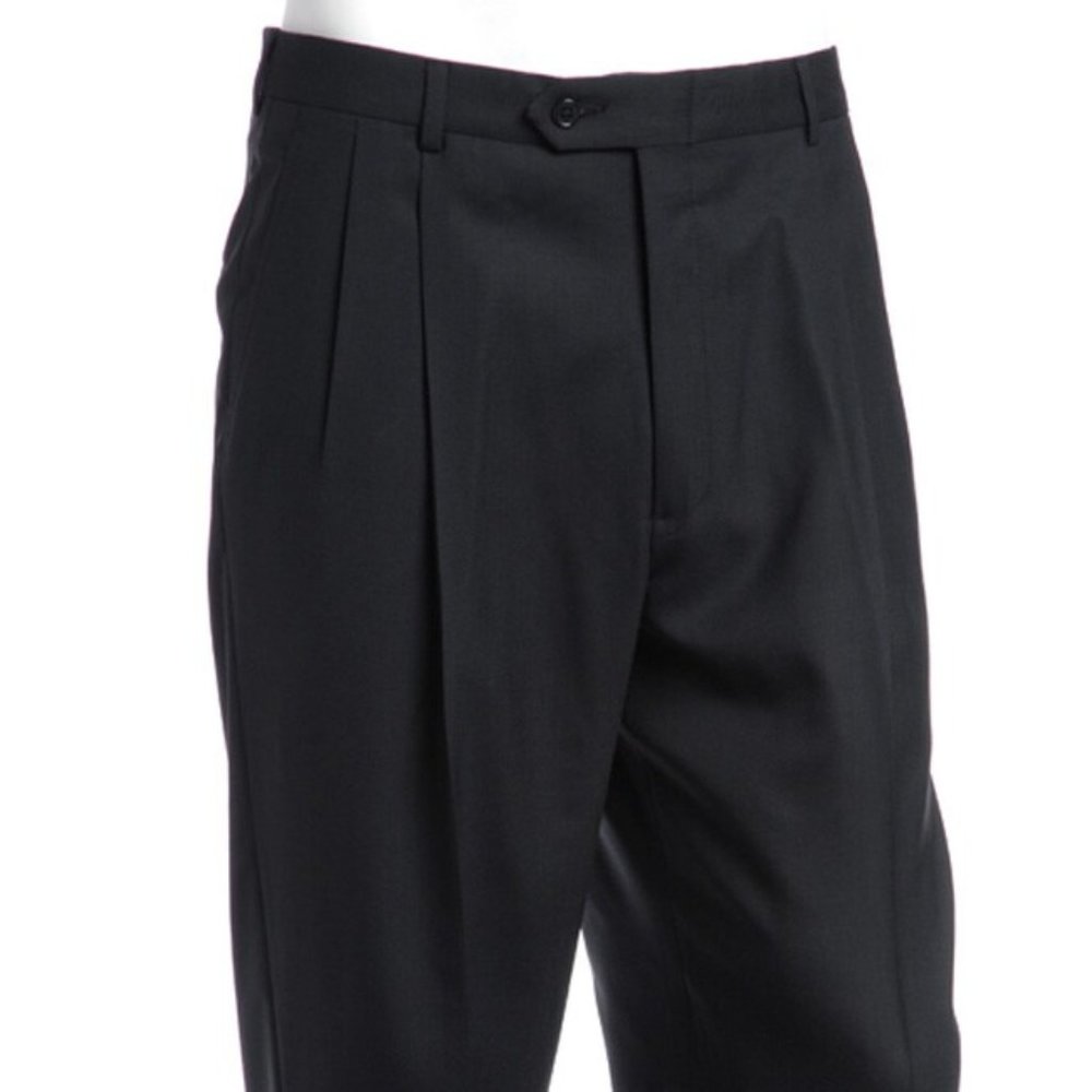 Hart Schaffer Marx Men's Black Pants - 36x30